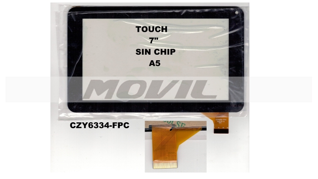 Touch tactil para tablet flex 7 inch SIN CHIP A5 CZY6334-FPC